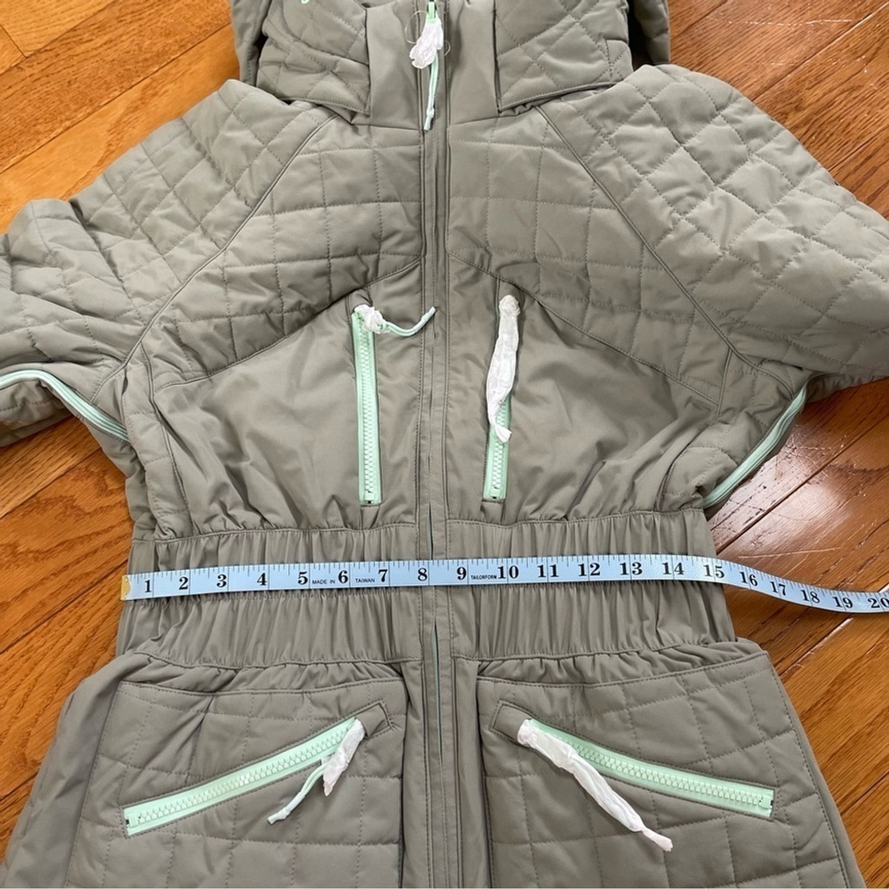 Free People Movement All Prepped Ski Snow Quilted Puffer Jacket Insulated Sz M - Picture 6 of 16